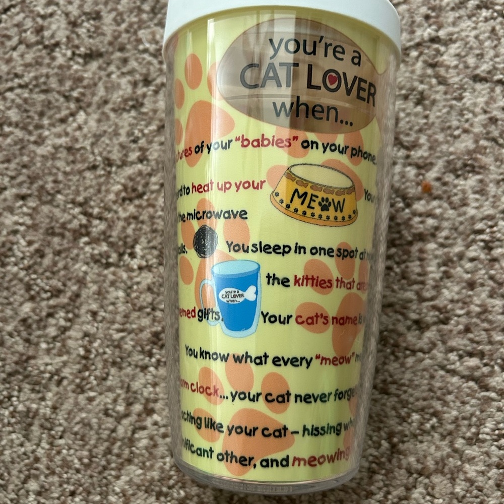 Cat Tumbler